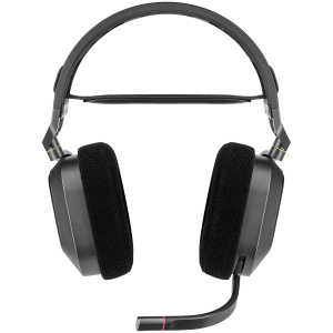 Геймърски слушалки CORSAIR HS80 RGB WIRELESS (CA-9011235-EU), Premium Gaming Headset with Spatial Audio — Carbon (EU)