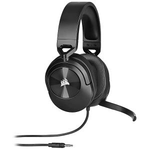 Геймърски слушалки CORSAIR HS55 STEREO (CA-9011260-EU), Wired Gaming Headset — Carbon (EU)