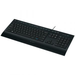 Клавиатура LOGITECH K280E, С кабел, USB, Black - 920-005217