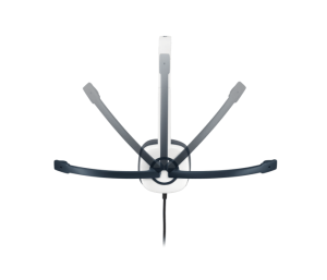 Слушалки LOGITECH H150 Stereo Headset, 3.5мм, White - 981-000350