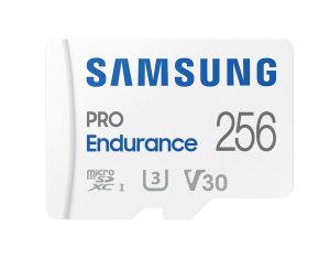 MicroSD памет 256GB SAMSUNG PRO Endurance 2022, microSDXC Class10, UHS-I U3 V