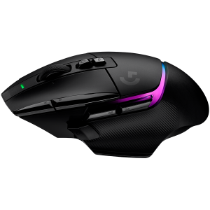 Безжична геймърска мишка LOGITECH G502 X PLUS (910-006162), LIGHTSPEED wireless, 25600DPI, 8-zone RGB, Black