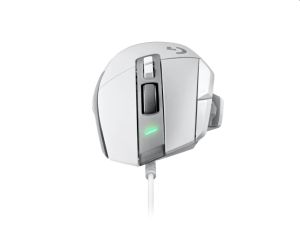 Геймърска мишка LOGITECH G502 X (910-006146), LIGHTFORCE, 25600 DPI, RGB, White