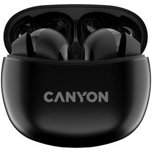 Безжични слушалки CANYON TWS-5 (CNS-TWS5B), Bluetooth 5.3, Black