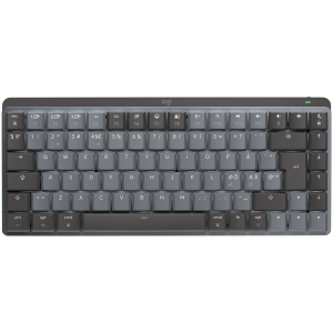 Безжична клавиатура LOGITECH MX Mechanical Mini for Mac (920-010837), Bluetooth/Wireless, USB-C, Space Grey