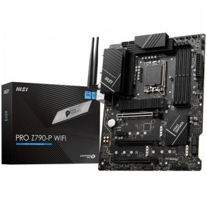 Дънна платка MSI PRO Z790-P WIFI (Intel 1700, 4xDDR5, 4xM.2, 2.5Gbps LAN, Wi-Fi 6E, HDMI, DP) ATX