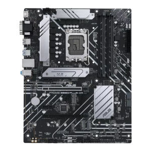 Дънна платка ASUS PRIME B660-PLUS D4 (Intel 1700, 4xDDR4, 3xM.2, 2.5Gb LAN, VGA, HDMI, DP) ATX