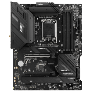Дънна платка MSI MAG B760 TOMAHAWK WIFI (Intel 1700, 4xDDR5, 3xM.2, 2.5Gbps LAN, Wi-Fi 6E, HDMI, DP) ATX