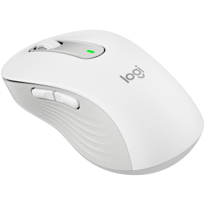 Безжична мишка LOGITECH Signature M650 for Business Large (910-006349), Bluetooth, 4000 DPI, Off-white