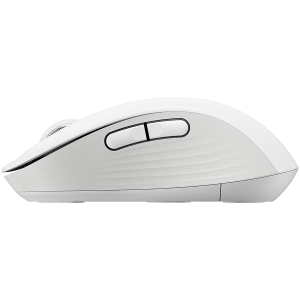 Безжична мишка LOGITECH Signature M650 for Business Medium (910-006275), Bluetooth, 4000 DPI, Off-white Medium