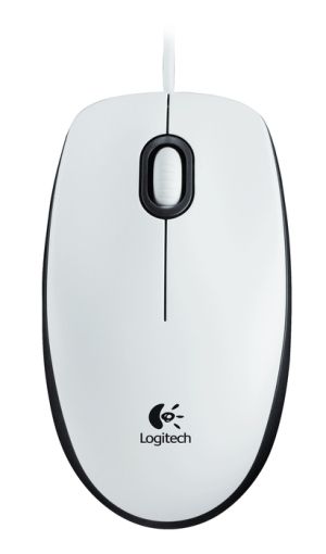 Мишка LOGITECH M100 (910-006764), Optical, 1000DPI, USB, White