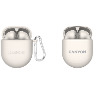 CANYON headset TWS-6 Beige