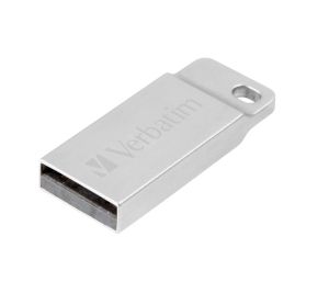 USB памет 32GB VERBATIM Metal Executive USB 2.0, Silver