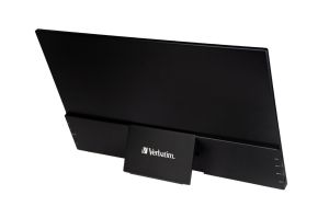 Монитор VERBATIM PMT-17 Portable Touchscreen Monitor, 17.3" IPS, FullHD (1920x1080) 60Hz Touch, 16:9, 6ms, 300cd/m2, 1200:1, Speaker 2x1W, HDMI, 2xUSB-C, Black