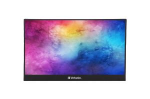 Монитор VERBATIM PM-14 Portable Monitor, 14" IPS, FullHD (1920x1080) 60Hz, 16:9, 6ms, 250cd/m2, 1000:1, Speaker 2x1W, HDMI, 2xUSB-C, Black