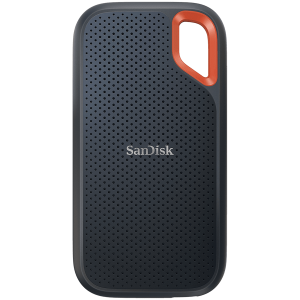 Външно SSD 4TB SANDISK Extreme V2 (SDSSDE61-4T00-G25), USB 3.2 Type-C, Black/Orange