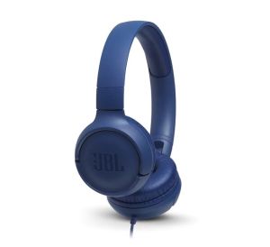 Слушалки JBL T500, 3.5mm, Blue