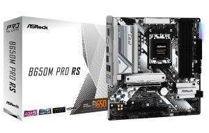 Дънна платка ASROCK B650M Pro RS (AMD AM5, 4xDDR5, 3xM.2, 2.5G LAN, HDMI, DP) Micro ATX