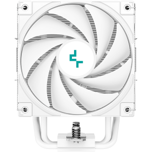 Охладител за процесор DeepCool AK500 WH, CPU Air Cooler, 1x120mm FK120 PWM Fan, TDP 240W, 5 Heatpipes, White, Intel LGA2066/2011-v3/2011/1700/1200/115x, AMD AM5/AM4, 127×117×158 mm(L×W×H), 3 Year Warranty