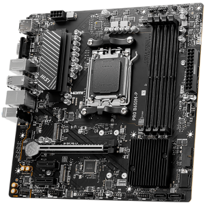 Дънна платка MSI PRO B650M-P (AMD AM5, 4xDDR5, 2xM.2, 2.5G LAN, VGA, HDMI, DP) Micro ATX