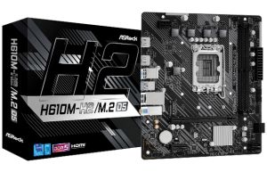 Дънна платка ASROCK H610M-H2/M.2 D5 (Intel 1700, 2xDDR5, 1xUltra M.2, 2xHDMI) Micro ATX
