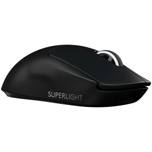 Безжична геймърска мишка LOGITECH PRO X Superlight 2 (910-006630), LIGHTSPEED Wireless, 32000DPI, Black