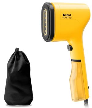 Уред за гладене с пара TEFAL DT2026E1 Pure Pop, 1300W, up to 20g/min, 15min heat-up, 70ml water tank, auto-off, Yellow
