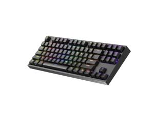 Геймърска клавиатура GENESIS Thor 404 TKL Gateron (NKG-2069), Mechanical, Gateron Yellow Pro, RGB, USB, Black
