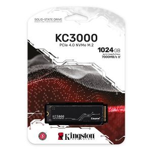 SSD 1TB KINGSTON KC3000, M.2 2280, PCIe 4.0 NVMe, 3D TLC - SKC3000S/1024G