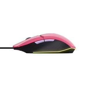 Геймърска мишка TRUST GXT 109P FELOX, Wired, 6400dpi, USB, Pink
