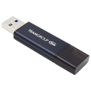 USB памет 128GB TEAM GROUP C211, USB 3.2 Gen1, Gentleman's Gray - TC2113128GL01