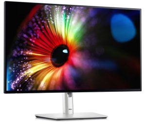 Монитор DELL U2724D UltraSharp, 27.0" IPS, QHD (2560x1440) 120Hz, 16:9, 5ms, 2000:1, 350 cd/m2, HDMI, 2xDisplayPort, USB-C, USB 3.2, Black/Silver