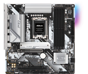 Дънна платка ASROCK B760M Pro RS (Intel 1700, 4xDDR5, 3xHyper M.2, 2.5G LAN, HDMI, DP) Micro ATX