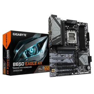 Дънна платка GIGABYTE B650 EAGLE AX (AMD AM5, 4xDDR5, 3xM.2, HDMI, DP) ATX