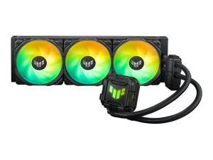 Охладител за процесор ASUS TUF GAMING LC II 360 ARGB - Processor liquid cooling system - (for: AM4, LGA1200, LGA1700, AM5, LGA115x Socket) - copper - 120 mm - black