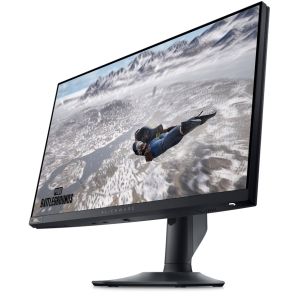 Монитор DELL Alienware AW2524HF, 24.5" Fast IPS, FullHD (1920x1080) 500Hz, 16:9, 0.5ms, 1000:1, 400 cd/m2, AMD FreeSync Premium, HDMI, 2xDP, USB 3.0 Hub, Dark Side of the Moon