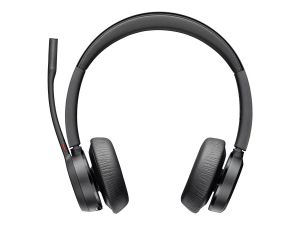 Безжични слушалки HP Poly Voyager 4320 (77Y98AA), Microsoft Teams Certified USB-A Headset + BT700 dongle