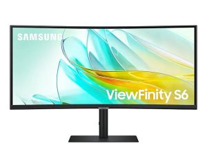 Монитор SAMSUNG 34A652 (LS34C652UAUXEN), 34" VA Curved 1000R, UWQHD (3440x1440) 100Hz, 21:9, 5ms, 350 cd/m2, 3000:1, AMD FreeSync, USB Type-C, HDMI, DP, Black