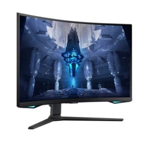 Монитор SAMSUNG Odyssey Neo G7 LS32BG750NP (LS32BG750NPXEN), 32" VA Curved 1000R, 4K UHD (3840x2160) 165Hz, 16:9, 1ms, 350 cd/m2, 1M:1, AMD FreeSync Premium Pro, Quantum Mini-LED, DP, 2xHDMI, USB Hub, Black