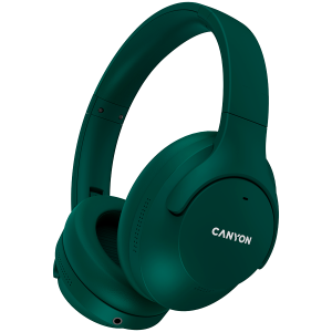 Безжични слушалки CANYON OnRiff 10 (CNS-CBTHS10GN), Bluetooth 5.3, ANC, battery 300mAh, Green