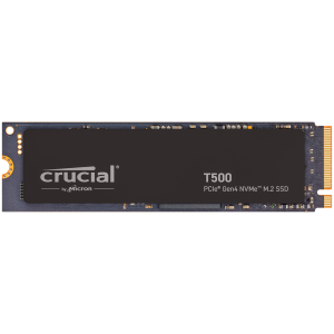 SSD 2TB CRUCIAL T500 (CT2000T500SSD8), M.2 2280, PCIe Gen 4 x4 NVMe TLC NAND
