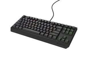 Клавиатура Genesis Gaming Keyboard Thor 230 TKL US RGB Mechanical Outemu Brown Black Hot Swap