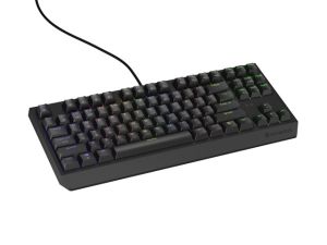 Клавиатура Genesis Gaming Keyboard Thor 230 TKL US RGB Mechanical Outemu Brown Black Hot Swap