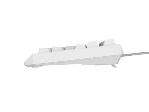 Геймърска клавиатура GENESIS Thor 230 TKL (NKG-2080), Mechanical Outemu Brown Linear Switches, TKL, RGB, USB, White