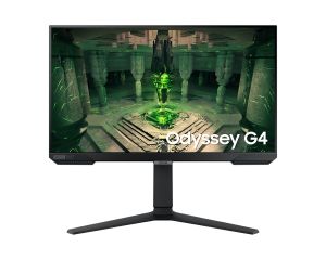 Монитор SAMSUNG 25BG400 Odyssey G4 (LS25BG400EUXEN), 25" IPS, FullHD (1920x1080) 240Hz, 16:9, 1ms, 400 cd/m2, 1000:1, AMD FreeSync Premium, Nvidia G-Sync Compatible, DP, 2xHDMI, Black