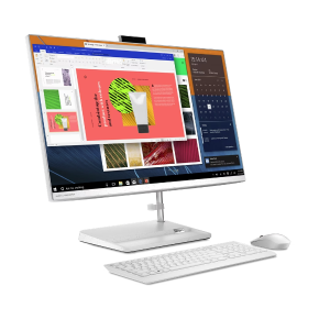 All in One LENOVO IdeaCentre AIO 3 27ALC6, 27" FullHD (1920x1080) IPS, AMD Ryzen 7 7730U (2.0GHz up to 4.5GHz, 8 ядра), 16GB DDR4, 512GB SSD M.2, USB Клавиатура + Мишка, noOS, White - F0FY00GARI