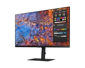 Монитор SAMSUNG ViewFinity S8 27B800 (LS27B800PXPXEN), 27.0" IPS, 4K UHD (3840x2160) 60Hz, 16:9, 5ms, 350 cd/m2, 1000:1, USB-C, Display Port, HDMI, LAN, Black