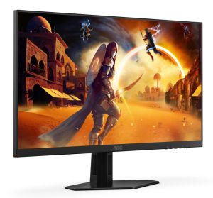 Монитор AOC 27G4XE, 27'' Fast IPS, FullHD (1920x1080) 180Hz, 16:9, 0.5ms, 300cd/m2, 1000:1, G-SYNC Compatible + Adaptive Sync, Speaker 2x2W, 2xHDMI, DP, Black/Grey