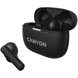 Безжични слушалки CANYON OnGo 10 ANC TWS-10 (CNS-TWS10B), Bluetooth 5.3, Black