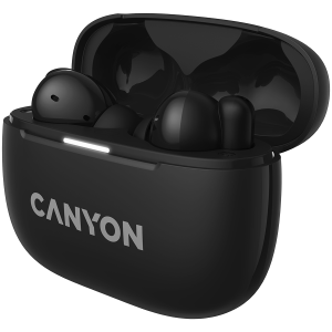 Безжични слушалки CANYON OnGo 10 ANC TWS-10 (CNS-TWS10B), Bluetooth 5.3, Black